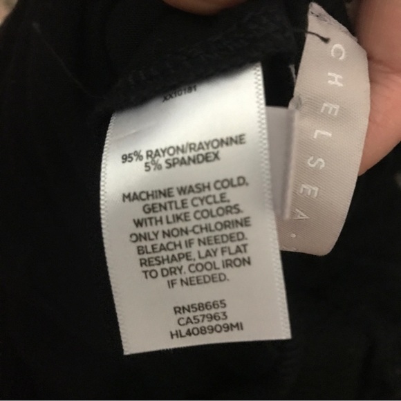 Chelsea28 black short sleeve jumpsuit size XXL - Picture 12 of 12